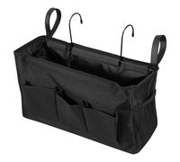 Bunk Bed Shelf Bedside Hanging Storage Bag Large Capacity Bedside Storage Pockets Baskets Adjustable Bed Clutter Sorting Storages Bags Magazine Book Storages Bag for Home Office School Dorm Hospital