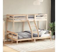 Bunk Bed without Mattress 80x200/120x200 cm Solid Wood