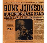 BUNK JOHNSON & HIS SUPERIOR JAZZ BAND - BUNK JOHNSON & HIS SUPERIOR JAZZ BAND - GOOD TIME JAZZ LP USA ISSUE [18875]