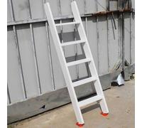 Bunk Ladder Wood Replacement, Angled Bunkbeds Ladder/ 3 4 5 6 8 10 12 Step Climbing Ladders for Adults Child Elderly, Double/Twin/Elevated Bed Side Ladder(White,105cm(41 2/7IN)(3.4FT))