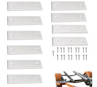 Bunk Slides for Boat Trailer | 3 X 10 In Boat Trailer Bunks,10x Bunk Slide Pads, Glide Enders for Launching & Loading Easier