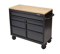 BUNKER® 08216 7 Drawer 41" Workbench Roller Tool Cabinet - Grey
