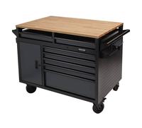 Bunker 08251 ® Multi-Functional Workbench Roller Tool Cabinet 14 Drawer 48in Grey 1