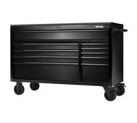 Bunker ® 10 Drawer Workbench Roller Tool Cabinet With Black Stainless Steel Worktop 56in Pk 1 28077