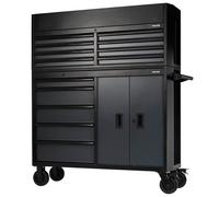 Bunker ® 13 Drawer Combined Roller Cabinet And Tool Chest 52in Grey Pk 1 24256