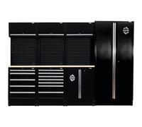 Bunker ® 15 Piece Modular Storage Combo With Worktop 2955Mm Pk 1 27203