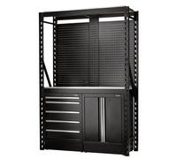 Draper 27972 BUNKER® 15Pc Mod. Storage 2 Tier Racking/ Shelving/Ca...