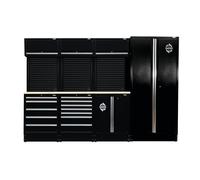 Draper 32519 Bunker 15 Piece Modular Storage Combo With Worktop, 2955mm