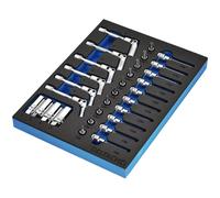 Bunker ® Spark And Glow Plug Set In Eva Foam Inlay 3/8in (20 Piece) each 1 29713