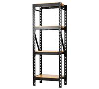 Bunker 21 Piece Modular 4 Tier Racking With Hardwood Shelving 750Mm 32488