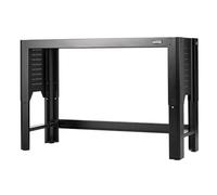 Bunker Modular Workbench Frame, 1243Mm, Black