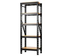 Draper 32446 Bunker 22 Piece Modular 5 Tier Racking Hardwood Shelving, 750mm