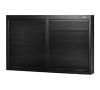 BUNKER 23757 Modular Wall Cabinet with Tambour Doors, 1360mm