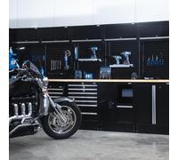 Bunker® 25 Piece Modular Storage Combo With Hardwood Worktop 4915Mm 27064