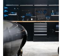 Bunker 25 Piece Modular Storage Combo With Sink And Hardwood Worktop 4915Mm 27063