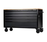Bunker ® 5 Drawer Workbench Roller Tool Cabinet 61in Grey Pk 1 28343