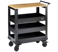 Draper 31704 BUNKER Diagnostic Trolley, 4 Drawer, 853mm