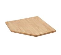 Bunker 33210 ® Modular Hardwood Worktop For Corner Cabinet 865Mm each 1