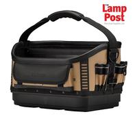 BUNKER x Velocity Open Tote Tool Bag, 25 Pockets, 900D Nylon, Rigid Base, StrapX