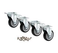 Bunker 4 Piece Castor Wheel Set 04531