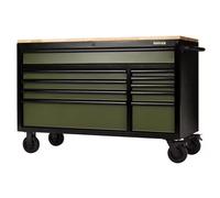 BUNKER 56" Workbench Roller Tool Cabinet 10 Drawer PICK COLOUR BAY98