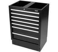 BUNKER 31706 Modular Floor Cabinet, 7 Drawer, 680mm