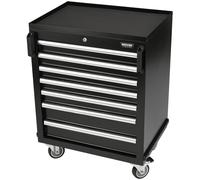 Bunker 7 Drawer Modular Mobile Tool Cabinet Black