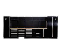 BUNKER® Modular Storage Combo with Hardwood Worktop (25 Piece Set)