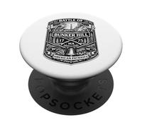 Bunker Hill Massachusetts American Revolution USA History PopSockets Adhesive PopGrip