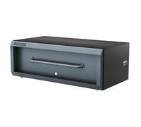 BUNKER K1 Van Storage Drawer - Lockable Heavy Duty Tool Box with GPS Holder | Grey Heavy-duty lockable toolbox with foam-lined smooth glide drawer, fixing points and Sold Secure & Secured by Design