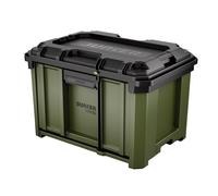 BUNKER Load-Up 1 Drawer Stacking Tool Box 570mm - Extra Deep 11” Drawer, Impact-Resistant Storage, Ball Bearing Slide, Auto-Lock, Modular Tool System