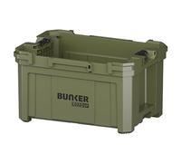BUNKER Load-Up Stacking Tool Crate - Large Modular Storage Box with Side Rails, Heavy-Duty Polypropylene, Interlocking Design - Compatible with BUNKER Load-Up System, 285mm