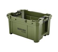 BUNKER Load-Up Stacking Tool Crate - Large Modular Tool Storage Box