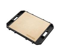 BUNKER Load-Up Stacking Worktop - 12mm FSC Plywood with Stainless Steel Coating, Heavy-Duty Impact-Resistant Frame, Carry Handle & Storage bins, Modular Tool Storage System