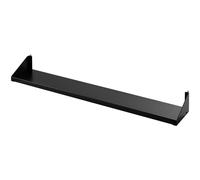 Bunker Long Pegboard Shelf Black