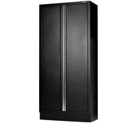 Bunker Modular 2 Door 4 Drawer Tall Floor Cabinet Black