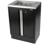 BUNKER Modular Floor Cabinet with Sink, 2 Door, 680mm
