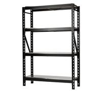 BUNKER® Modular 4 Tier Racking with Stainless Steel Shelving 1500mm (18 Piece)