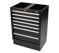 BUNKER Modular Floor Cabinet, 7 Drawer, 680mm