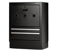 BUNKER® Modular Floor Reel Cabinet 680mm (2 Drawer)