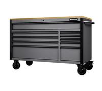 BUNKER® Roller Workbench Tool Cabinet 56 (10 Drawer) - Light Grey