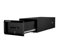 BUNKER S1 Heavy-Duty Slider Tool Drawer - Lockable Van Vault Storage Box with Fixing Points, Smooth Ball-Bearing Drawer, Hidden GPS Tracker Holder, Sold Secure & Secured by Design Certified - Black