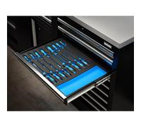 Bunker ® Screwdriver Set In Eva Foam Inlay (16 Piece) each 1 29529