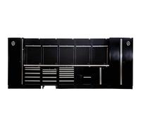 04391 Bunker® Modular Storage Combo With Sink And Stainless Steel Worktop (25 Piece)