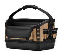 BUNKER x Velocity Open Tote Tool Bag, 25 Pockets, 900D Nylon, Rigid Base, StrapX