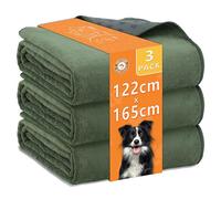 Bunlitent Puppy Pads Washable, 3 Packs Reusable Dog Training Pads, Extra Large Waterproof Pee Mat, Fast Drying for Incontinence, Travel, Car, Home, 165x122cm