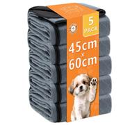 Bunlitent Reusable Puppy Pads, 5 Pack, Waterproof, 45 x 60 cm