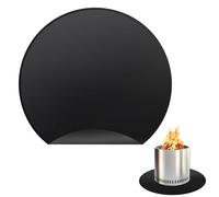 Bunmery 38" Under Grill Mat for Outdoor Grill, 4-Layer Fireproof/Fireplace/Fire Pit Mat for Solo Stove Bonfire,Oil Proof Waterproof Under Floor BBQ Mat Accessories Protector for Decks and Patio