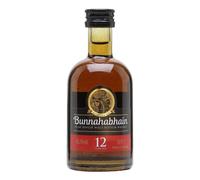 Bunnahabhain 12 Year Old Islay Single Malt Scotch Whisky 5cl 463 vol Nutty