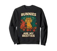 Bunnies Are My Besties Bunny Lovers Pet Sweatshirt